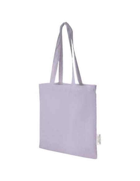 Bolsa Tote de algodón reciclado GRS de 140 g/m2 de 7 L Madras N53596021