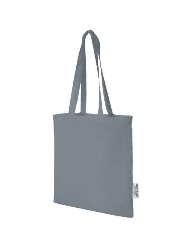 Bolsa Tote de algodón reciclado GRS de 140 g/m2 de 7 L Madras N28596021