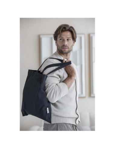 Bolsa Tote de algodón reciclado GRS de 140 g/m2 de 7 L Madras N09596021