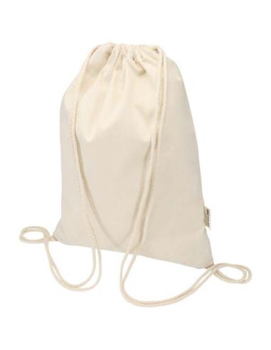 Bolsa de 5 L con cordón de algodón reciclado de 140 g/m² con certificado GRS Oregon Blend N60167021