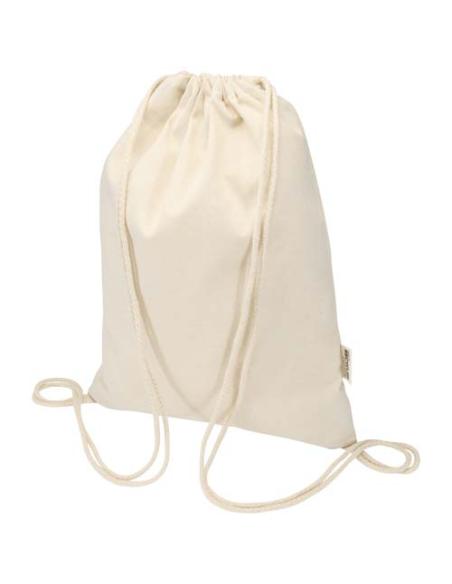 Bolsa de 5 L con cordón de algodón reciclado de 140 g/m² con certificado GRS Oregon Blend N60167021