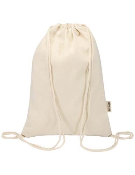 Bolsa de 5 L con cordón de algodón reciclado de 140 g/m² con certificado GRS Oregon Blend N60167021