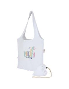 Bolsa de tela de algodón reciclada GRS «Madras Blend», 140 g/m², plegable, 7 l N10508021 2
