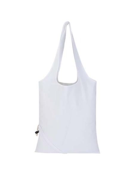 Bolsa de tela de algodón reciclada GRS «Madras Blend», 140 g/m², plegable, 7 l N10508021
