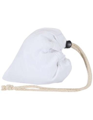 Bolsa de tela de algodón reciclada GRS «Madras Blend», 140 g/m², plegable, 7 l N10508021