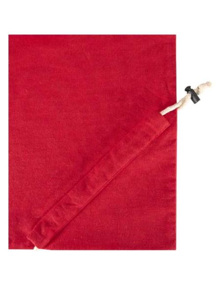 Bolsa de tela de algodón reciclada GRS «Madras Blend», 140 g/m², plegable, 7 l N12508021