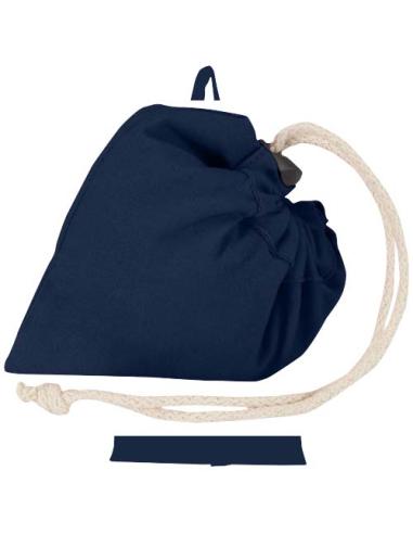 Bolsa de tela de algodón reciclada GRS «Madras Blend», 140 g/m², plegable, 7 l N55508021