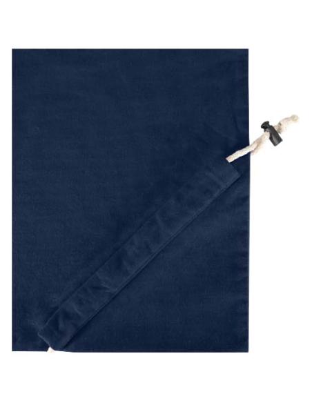 Bolsa de tela de algodón reciclada GRS «Madras Blend», 140 g/m², plegable, 7 l N55508021