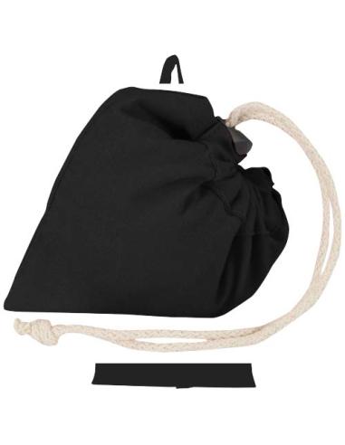 Bolsa de tela de algodón reciclada GRS «Madras Blend», 140 g/m², plegable, 7 l N09508021