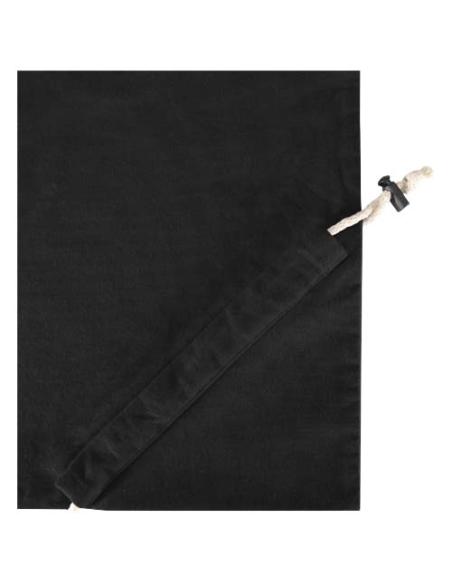 Bolsa de tela de algodón reciclada GRS «Madras Blend», 140 g/m², plegable, 7 l N09508021