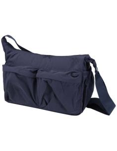 Bolso bandolera para portátil Calli de 33 cm de GRS, de nailon reciclado N55018021