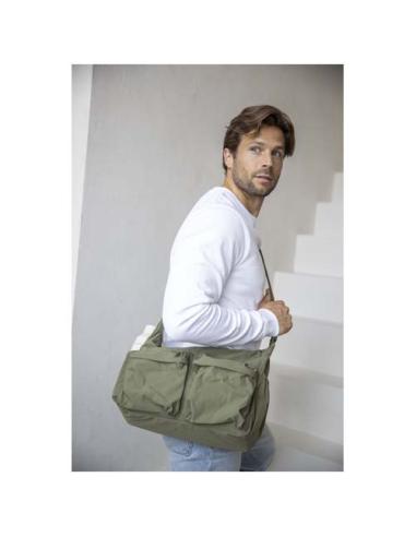Bolso bandolera para portátil Calli de 33 cm de GRS, de nailon reciclado N55018021
