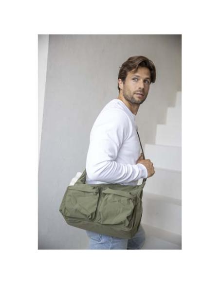 Bolso bandolera para portátil Calli de 33 cm de GRS, de nailon reciclado N46018021