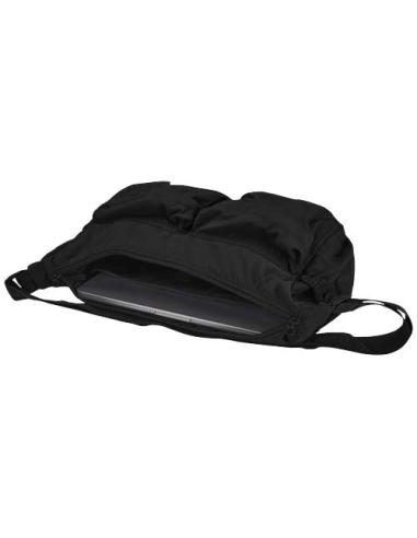 Bolso bandolera para portátil Calli de 33 cm de GRS, de nailon reciclado N09018021