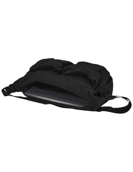 Bolso bandolera para portátil Calli de 33 cm de GRS, de nailon reciclado N09018021