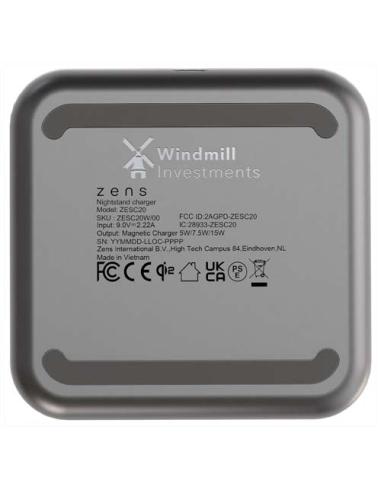 Cargador magnético de 15 W para mesilla de noche Zens N09028021