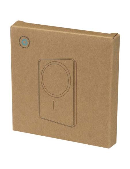 Batería externa magnética Avis de 5000 mAh fabricada con aluminio reciclado RCS N18344421