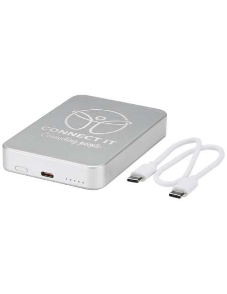 Batería externa magnética Avis de 10 000 mAh fabricada con aluminio reciclado RCS N18544421