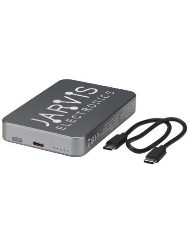 Batería externa magnética Avis de 10 000 mAh fabricada con aluminio reciclado RCS N28544421