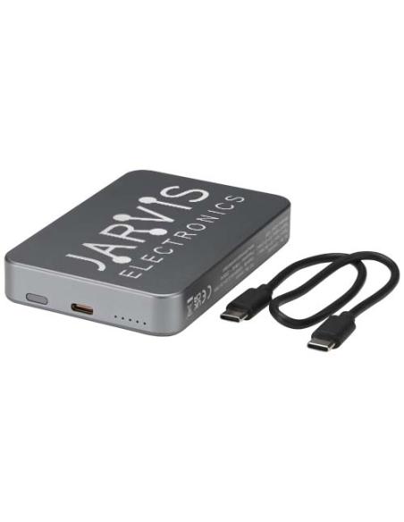 Batería externa magnética Avis de 10 000 mAh fabricada con aluminio reciclado RCS N28544421