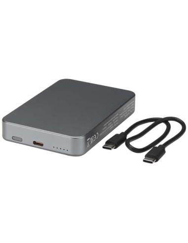 Batería externa magnética Avis de 10 000 mAh fabricada con aluminio reciclado RCS N28544421
