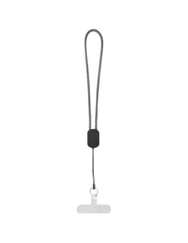Lanyard de muñeca reciclado Arich RCS con cable de carga tipo C de 20 W integrado N09394421