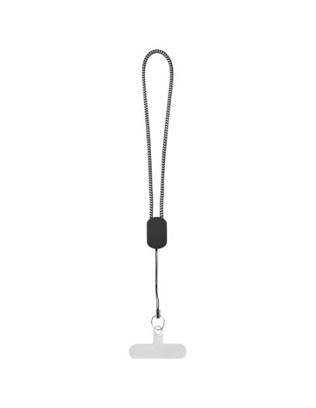 Lanyard de muñeca reciclado Arich RCS con cable de carga tipo C de 20 W integrado N09394421