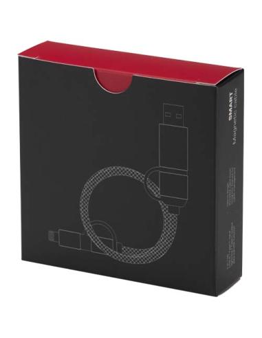 Cable de carga magnético 5 en 1 SMART de 65 W y 100 cm con certificación RCS N09594421
