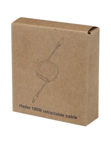 Cable retráctil Alphard de 100 W para CarPlay, de plástico reciclado, con 5 en 1 y carga PD N18694421