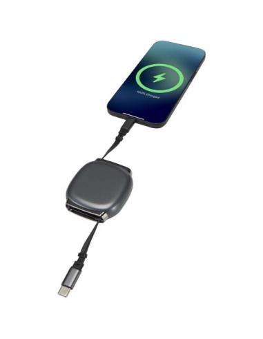 Cable retráctil Alphard de 100 W para CarPlay, de plástico reciclado, con 5 en 1 y carga PD N28694421