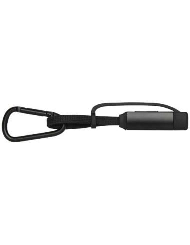 Cable de carga Algieba de 65 W, 5 en 1, de aluminio reciclado con mosquetón N09794421