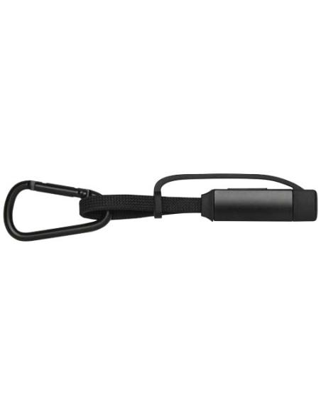 Cable de carga Algieba de 65 W, 5 en 1, de aluminio reciclado con mosquetón N09794421