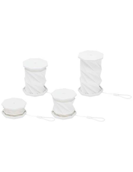 Lámpara de mesa plegable de plástico reciclado Celestia N10125421