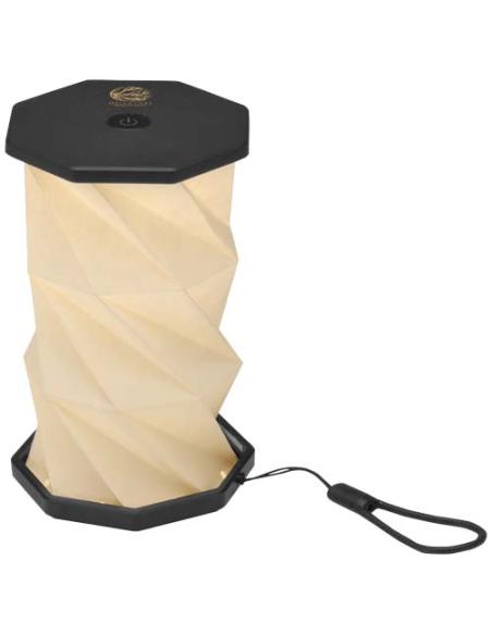 Lámpara de mesa plegable de plástico reciclado Celestia N09125421