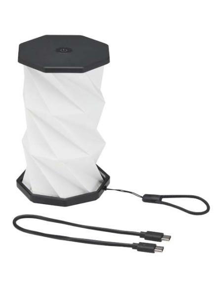 Lámpara de mesa plegable de plástico reciclado Celestia N09125421