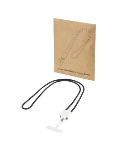 Cable de carga con cordón de plástico reciclado Ion 65 W 5 en 1 N10325421