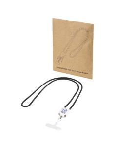 Cable de carga con cordón de plástico reciclado Ion 65 W 5 en 1 N10325421 2