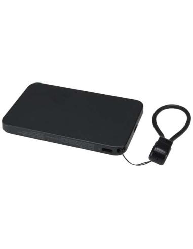 Batería externa magnética SMART de 5000 mAh fabricada con plástico reciclado y con cordón N09925421
