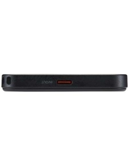 Batería externa magnética SMART de 5000 mAh fabricada con plástico reciclado y con cordón N09925421