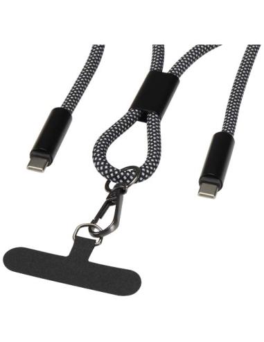 Cable de carga SMART de 65 W de RPET con cordón N09035421