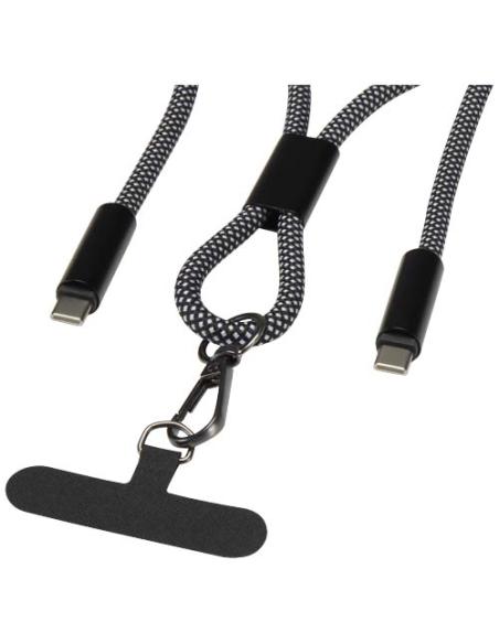 Cable de carga SMART de 65 W de RPET con cordón N09035421