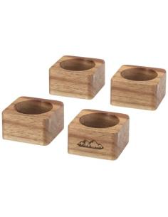 Portapañuelos de madera de acacia de Napora N17215621 2