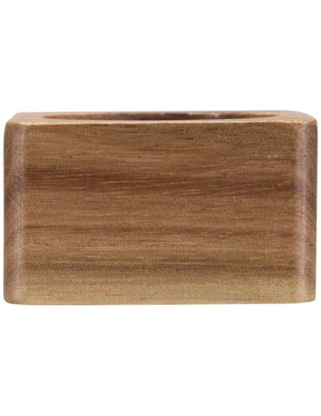 Portapañuelos de madera de acacia de Napora N17215621