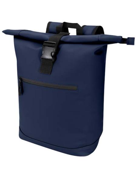 Mochila de 15" y 18 L con parte superior enrollable de material reciclado con certificado GRS Resi Plus N19390031
