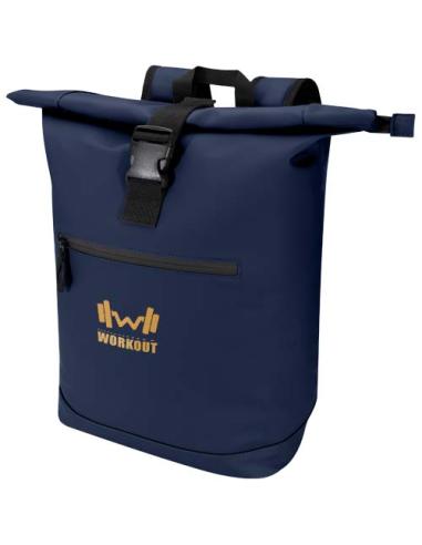 Mochila de 15" y 18 L con parte superior enrollable de material reciclado con certificado GRS Resi Plus N19390031