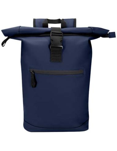 Mochila de 15" y 18 L con parte superior enrollable de material reciclado con certificado GRS Resi Plus N19390031