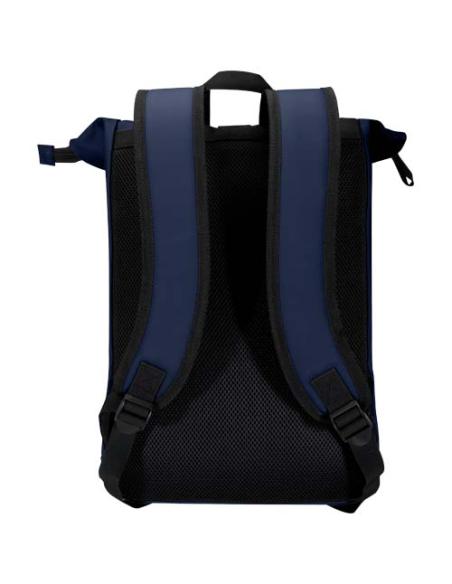 Mochila de 15" y 18 L con parte superior enrollable de material reciclado con certificado GRS Resi Plus N19390031