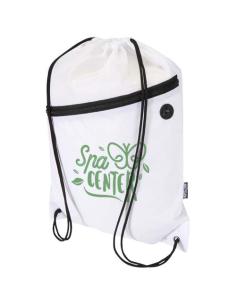 Bolsa con cordón Oriole de RPET con bolsillo frontal con cremallera, 5 l N10541031 2