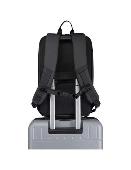 Mochila para portátil SMART de 15" fabricada con material reciclado GRS, 18 l N09351031