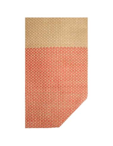 Bolso tote grande de papel de paja Rhythm con cremallera, 21 l N23651031